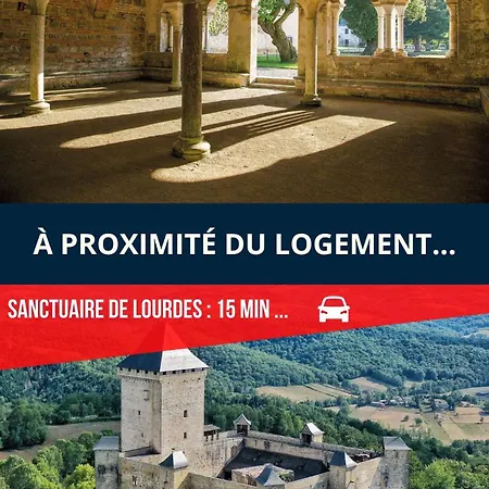 Un Coin De Bigorre - T2 De Campagne - Canal & Netflix - Wifi Fibre - Centre Village Tournay